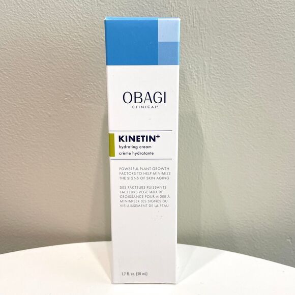 NEW Obagi Clinical Kinetin+ Hydrating Cream 1.7 fl oz. 50 mL - Picture 1 of 3